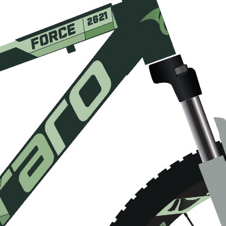 MAT KOYU YESIL-ACIK YESIL-BEYAZ